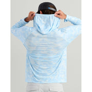 HUK Men's Icon Hoodie Hooded Fishing Shirt UPF 50+ Sun Protection Coastal Drift Long Sleeve Regular Fit H1200731