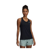 Under Armour Tech Knockout Women's Athletic Tank Top, Moisture-Wicking, 4-Way Stretch, Black and White, Large, 1389851-001