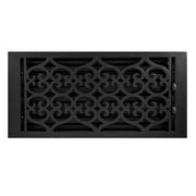 Signature Hardware 345966 Old Victorian Cast Iron Floor Register Powder Coat 6