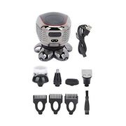 DAUERHAFT FK-8710 6D 5 in 1 Head Shaver Kit