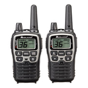 Midland T77VP5 X-Talker 38-Mile 2-Way Radios with Charger & Accessories in Black