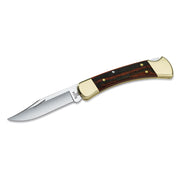 Buck Knives 0110BRSWM2 Folding Hunter Lock Back Folding Knife w/Leather Sheath