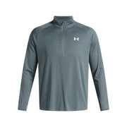 Under Armour Tech Textured Half-Zip Pullover - Jasper Bllue - L
