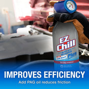 A/C Pro EZ Chill Automotive Air Conditioning Recharge Kit with Reusable R-134a Gauge, Push-Button Dispenser, 16 Oz, EZ012KA16A-1US