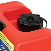 Scepter 10511 6-Gallon Marine Fuel Tank Rectangular Under Seat Gas Container, Red