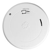 First Alert SM210L Smoke Detector with 10-Year Sealed Lithium Battery, Safety Path Light, Slim Profile, White