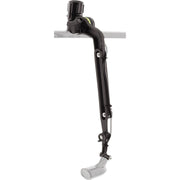 Scotty Kayak SUP Transducer Mounting Arm, Telescoping 11.5-18 in, 360 Swivel, Composite Material, Black, Medium SCT-0141