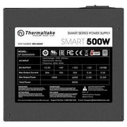 Thermaltake PS-SPD-0500NPCWUS-W Smart 80 PLUS 500W Power Supply