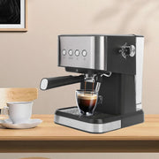 Fockety Espresso Machine 20 Bar 1.5L Water Tank with Milk Frother Steam
