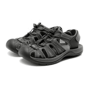 Dream Pairs D182-1C9ZZ01-177WB-FF58 Women's Closed Toe Hiking Sandals, Grey Mint Green, Size: 5.5