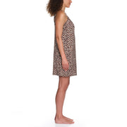 Loft Women's Cami Sleep Dress, Leopard, Size:XS - Soft Fabrication