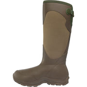 LaCrosse Alpha Agility 1200 Insulated Waterproof Hunting Boots for Ladies - Brown/Green - 8M