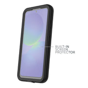 Body Glove Tidal Waterproof Phone Case, Slim Hard Shell with Built-In Screen Protector, Black/Clear, Compatible with Samsung Galaxy A37 5G and A36 5G, Drop Tested to 6ft, 100145550