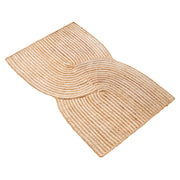 VCNY Home BD6-ARU-2745-WM Beautiful Natural Braided Jute Indoor Scatter Rug, Off-White, 27 x 45 in