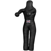 Combat Sports Legged Grappling Dummy, 70 lb, Black, Military-Grade Nylon, 5 ft 4 in