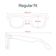 METAFiit Ray-Ban Meta Gen 2 Wayfarer Large Smart AI Glasses, Matte Black Frame, Clear Lenses, 12 MP Camera, 8-Hour Battery
