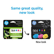 HP N9H57FN#RFD 564 CMY Ink Crtg Combo 3-Pack