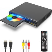 WONNIE W-1061 HD DVD Player for TV, CD Players for Home