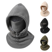 NKGRA Balaclava Ski Mask, Heavyweight Windproof Fleece Thermal Head Hood, Army Green