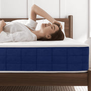 STOENOE Queen Size Hybrid Mattress, 10 Inch Euro Top, Memory Foam with Pocketed Coil, Medium Comfort, Strong Edge Support