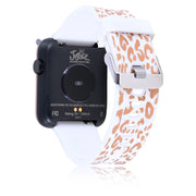 Justice JSE4210WM Girls Tween Smartwatch with Leopard Band