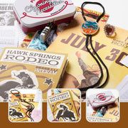 Hunt A Killer HAKRET6BD001 R.I.P at The Rodeo Solve a Murder of a Rodeo Clown Crime Solving Games