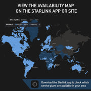 SpaceX Starlink Gen 3 Standard Kit Satellite Internet, High-Speed 100 Mbps, Low Latency, Portable Dual-Band WiFi 6 Router, Ethernet Interface, Weather-Resistant