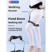 Robotic Exoskeleton Adjustable Bionic Leg Support Walking Assist Device Black