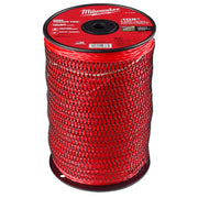 Milwaukee String Trimmer Line, Red Twisted Design, 0.105 in Diameter, 920 ft Spool, 49-16-2814
