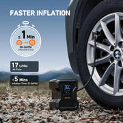 AstroAI JY1P160-12 Portable Air Pump 12V DC 150 PSI Tire Inflator