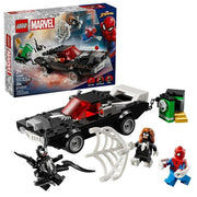 LEGO Marvel Spider-Man vs. Venom Muscle Car Toy, 254 Pieces