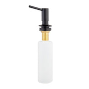 Low-Profile Soap or Lotion Dispenser - Matte Black