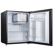 GALANZ GL27BK 2.7 cu ft Single-Door Refrigerator-BLK