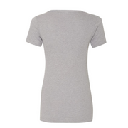 Next Level 1540 Women's Ideal V-Neck Tee - Heather Gray - M