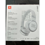 JBL JBLJR460NCWHTAM Wireless Over-Ear Noise Canceling Kids Headphones, White