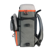 Ozark Trail X-Pro 3700 Fishing Tackle Backpack with Organizer Pockets, 3 Removable Trays, Water-Resistant Bag, Gray, TB-4363-20L