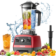 ONSON Countertop Blender, 1800W High-Speed Motor, 70 Oz BPA-Free Jar, Variable Speed and Pulse Control, Red, HYD-Blender