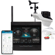 AcuRite Professional Home Weather Station with WiFi Display, Lightning Detection, Temperature, Humidity, Rain Gauge, Wind Speed/Direction Sensors