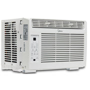 Midea 5,000 BTU Window Air Conditioner with ComfortSense Remote, 3 Cooling Modes, 3 Fan Speeds, Energy Saver, White, RMW05RWW