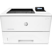 HP LaserJet Pro M501dn Monochrome Laser Printer, Duplex, 45 ppm, 650-Sheet Capacity, Ethernet, USB, White