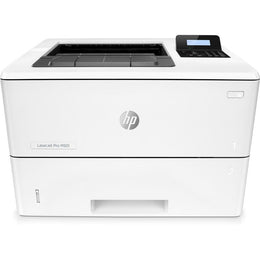 HP LaserJet Pro M501dn Monochrome Laser Printer, Duplex, 45 ppm, 650-Sheet Capacity, Ethernet, USB, White