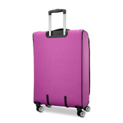 American Tourister 4 Kix 3.0 Softside Medium Spinner Luggage, Expandable, Hyper Violet, 360-Degree Dual Spinner Wheels, 158586-A839