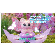 Spin Master Hatchimals Bloomables Fluttercorn Electronic Pet Toy with Magical Double Reveal, Lights & Sounds, Multicolor, Battery Powered, 6073016