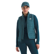 The North Face Women's Junction Insulated Vest, Water Resistant Heatseeker Insulation, Space Blue, XL, NF0A88TJ