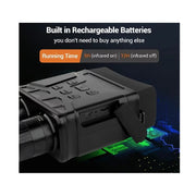 BEBANG N2003 7 Level Infrared Digital Night Vision Binoculars 32GB HD Photo And Video Capture, Type-C Rechargeable