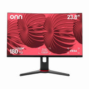 Onn 24in FHD Gaming Monitor, 1920 x 1080p, 240Hz Refresh Rate, 1ms Response Time, Black, HDMI and DisplayPort Cables Included, 100027813