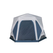 Ozark Trail 8 Person Pop-Out Camping Tent with Screen Room, Silver, Quick Setup, 13.8 ft by 10 ft