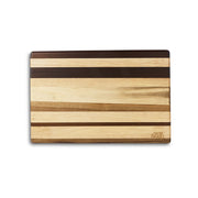 Thyme & Table Multi-Wood Butcher Block with Non-Slip Silicone Feet, Acacia Wood, 18 x 12 in, 1.2 in Thick, TT0970R-THY