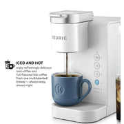 Keurig K-Express Essentials Plus Iced White Single Serve K-Cup Pod Coffee Maker