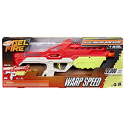 Nerf Pro Gelfire Warp Speed Motorized Blaster, Rapid-Fire 20 Rounds Per Second, 20,000 Water Bead Rounds, Rechargeable Battery, Protective Eyewear, Multicolor, G1115